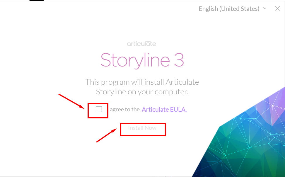 Cách cài đặt Storyline 3