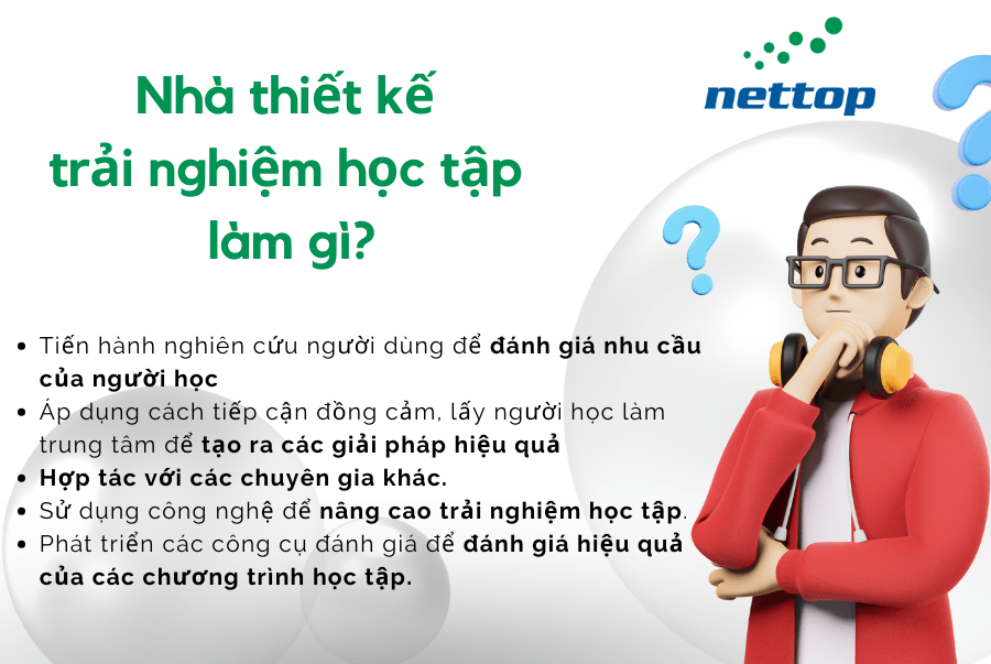 LXD thiết kế trải nghiệm học tập