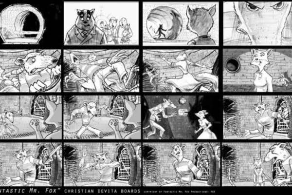 Storyboard -Fantastic Mr. Fox