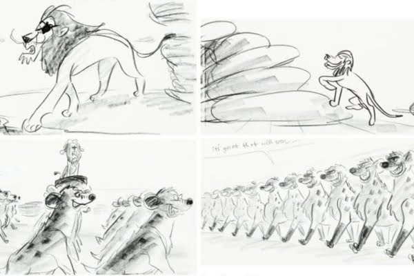 Storyboard - The Lion King (1994)