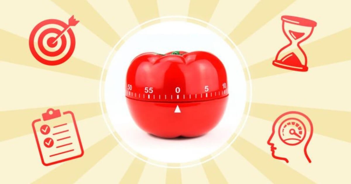 Pomodoro là gì Bí quyết tập trung và tăng năng suất học tập